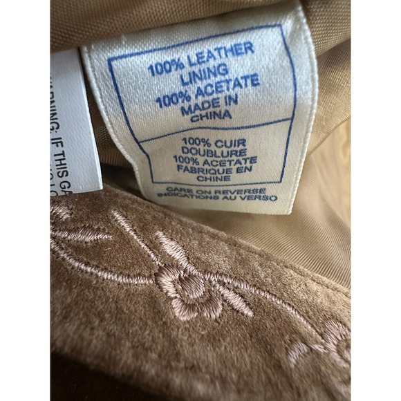 Vintage Provence d'amour Leather Pants Womens Sz 4 Bootcut Western Boho Festival - Picture 7 of 7